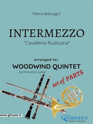cover image of Intermezzo--Woodwind Quintet set of PARTS